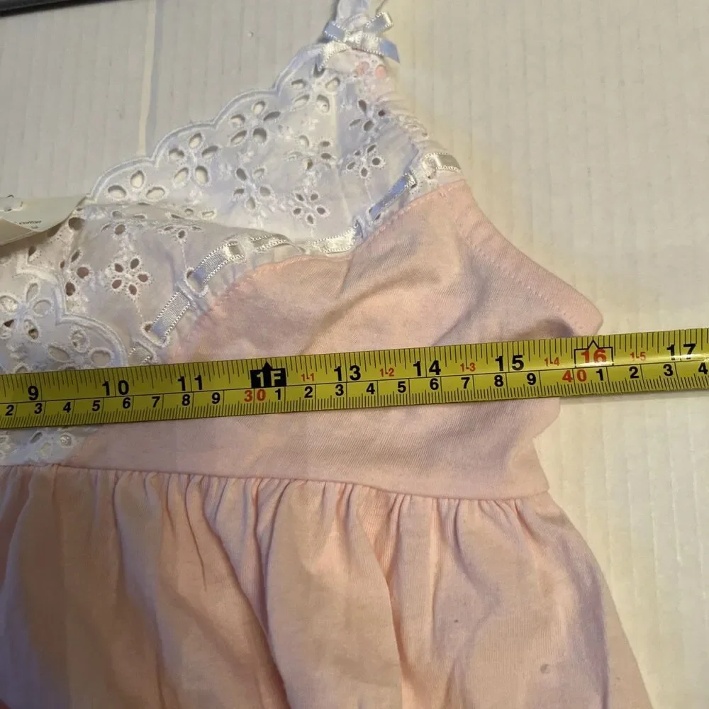 Vintage Victoria Secret M Pink Lace Sexy Intimate Lingerie Sleepwear Women NWT - Picture 6 of 8